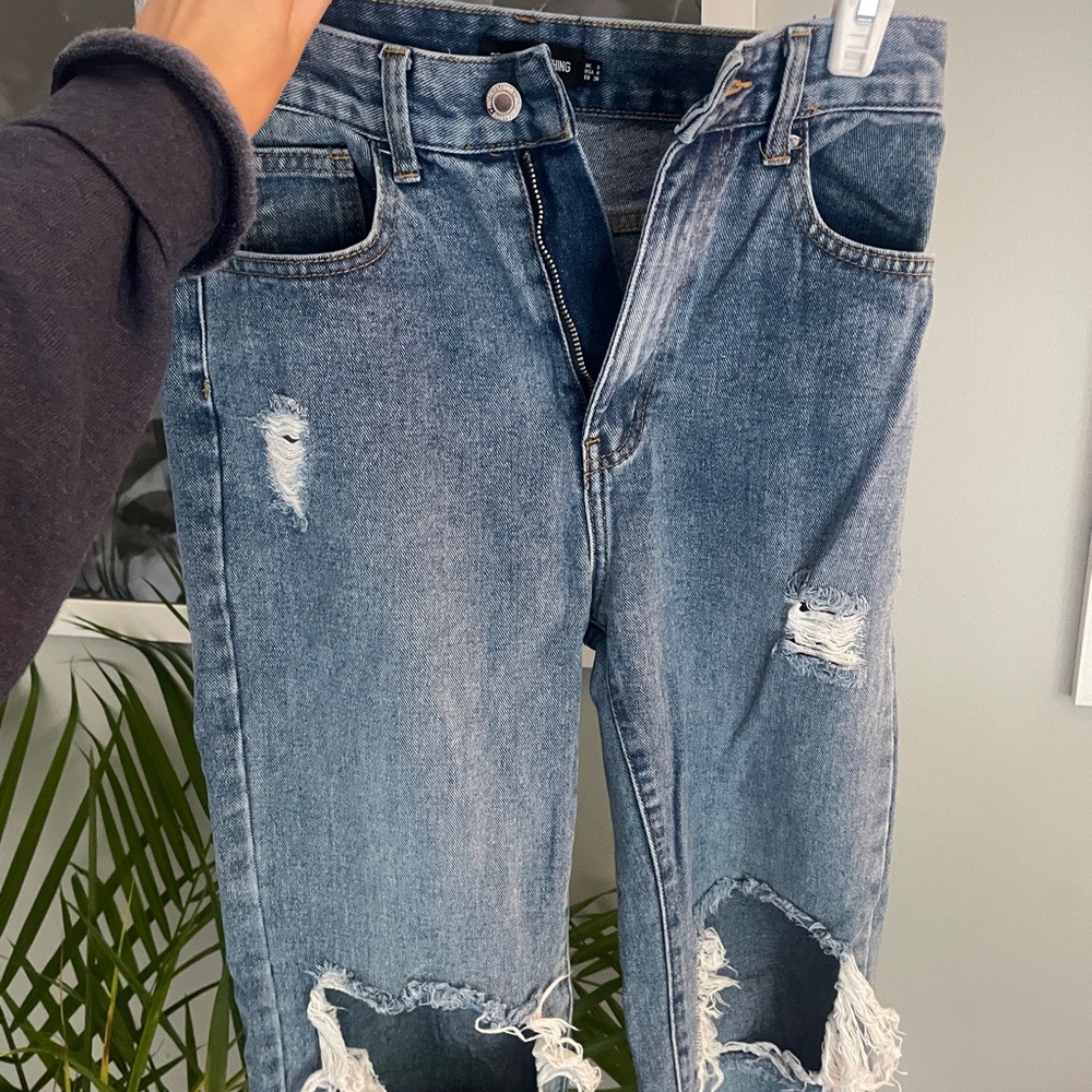 Pretty little thing ripped Jean